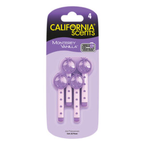 California Scents Air Freshener 4-Pack Car Air Freshener (Golden State  Delight)